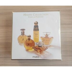 Vintage Haute Collection Paris Mini Set EDP RL Lanvin Armani Lancome NEW SEALED